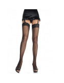 LEG AVENUE - SMALL NET STOCKINGS WITH LACE MODEL 1 1 