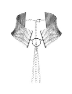 BIJOUX - DÉSIR MÉTALLIQUE SILVER METALLIC NECKLACE 3 