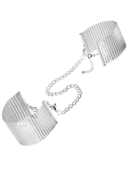 BIJOUX - DÉSIR MÉTALLIQUE SILVER METALLIC HANDCUFFS 2 