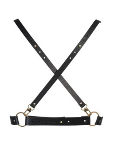 BIJOUX INDISCRETS MAZE - X HARNESS SCHWARZ 6 