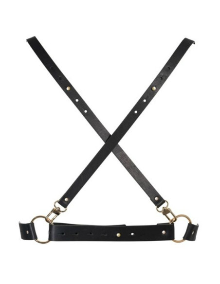 BIJOUX INDISCRETS MAZE - X HARNESS BLACK 6 