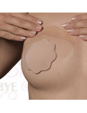 BYE-BRA - BREASTS ENHANCER + NIPPLE COVERS SILK CUP D/F 5 