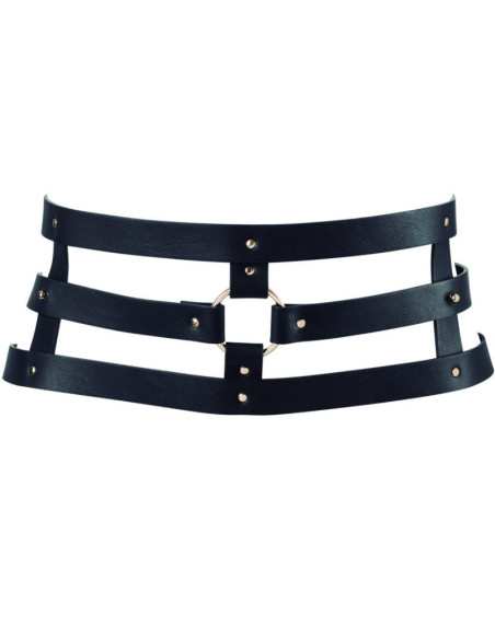 BIJOUX - INDISCRETS MAZE BELT WITH STRAP BLACK 3 