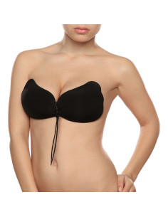 BYE-BRA - LACE-IT VALORIZZAZIONE PUSH-UP NERO COPPA A 4 