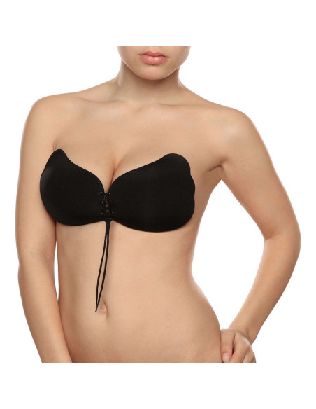 BYE-BRA - LACE-IT ENHANCEMENT PUSH-UP SCHWARZ CUP A 4 