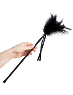 SECRETPLAY - PLUMES NOIRES 40 CM 3 