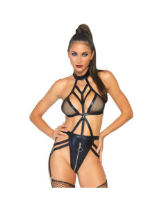 LEG AVENUE - CAGE STRAP GERTER TEDDY S/M 5 