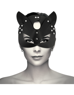 COQUETTE CHIC DESIRE - MASQUE EN CUIR VEGAN AVEC OREILLES DE CHAT 6 