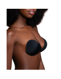 BYE-BRA - REGGISENO INVISIBLE NERO COPPA A 4 