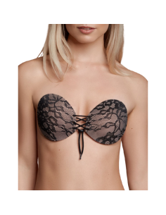 BYE-BRA - REGGISENO ADESIVO INTRECCIATO E RICAMATO COPPA B 5 