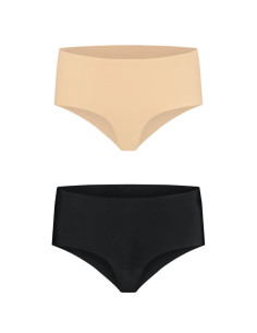 BYE-BRA - PACK 2 UDS CULOTTE SANS POINTS TAILLE S 6 