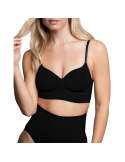 BYE-BRA - MEDIUM CONTROL BRA SEAMLESS BLACK SIZE S 5 