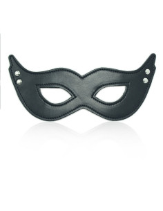 OHMAMA FETISH - PU MASK WITH CLAMPS 5 