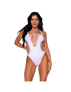 LEG AVENUE - BODY TANGA RACERBACK WEISS 5 