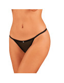 OBSESSIVE - CELIA NOIR CROTCHLESS THONG XL/XXL 6 