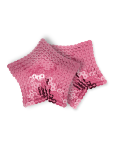 OHMAMA FETISH - COUVRE-TETON ETOILE A SEQUINS ROSE 3 