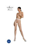 PASSION - COLLEZIONE ECO BODYSTOCKING ECO S007 BIANCO 5 