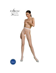 PASSION - ECO COLLECTION BODYSTOCKING ECO S007 WEISS 5 