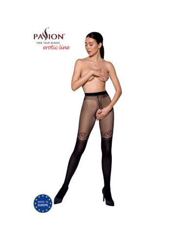 PASSION - TIOPEN 012 COLLANT NOIR 1/2 20/40 DEN 5 