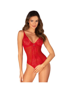 OBSESSIVE - CHILISA CROTCHLESS TEDDY XS/S 7 