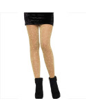 LEG AVENUE - COLLANT TRASPARENTI DORATO 1 