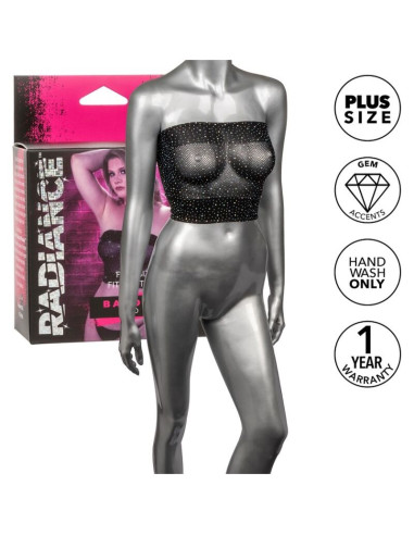 CALEXOTICS - RADIANCE BANDEAU TOP RHINE PLUS TAGLIA 3 