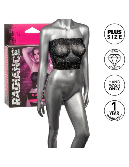 CALEXOTICS - RADIANCE BANDEAU TOP RHINE PLUS TAGLIA 3 