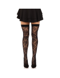 LEG AVENUE - STOCKS NET DE ROSES SAUVAGES NOIR 3 