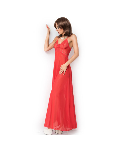 CHILIROSE - CR 3883 BABYDOLL LONG RED S/M 3 