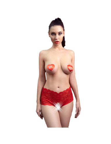 CHILIROSE - CR 4641 SLIP SENZA CAVALLO ROSSO S/M 2 