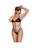 CHILIROSE - ENSEMBLE BODY CR 4700 NOIR S/M 3 