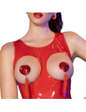 CHILIROSE - CR 4626 NIPPLE COVERS RED 1 