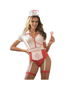 SUBBLIME - SEXY BODY NURSE COSTUME S/M 14 