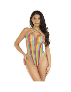 LEG AVENUE - BODY CROISÉ MULTICOLORE 5 