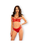 CHILIROSE - CR 4676 SET TWO PIECES RED S 2 