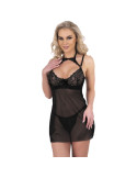 LIVCO CORSETTI FASHION - SET BINELLA BABYDOLL + PERIZOMA NERO 5 