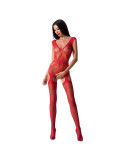 PASSION - WOMAN BS062 ROTER BODYSTOCKING, EINE GRÖSSE 2 