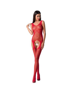 PASSION - WOMAN BS061 ROTER BODYSTOCKING, EINE GRÖSSE 1 