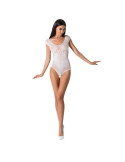 PASSION - FEMME BS064 BODYSTOCKING BLANC TAILLE UNIQUE 1 