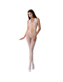 PASSION - WOMAN BS065 WHITE BODYSTOCKING ONE SIZE 1 