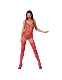 PASSION - WOMAN BS074 BODYSTOCKING ONE SIZE RED 1 