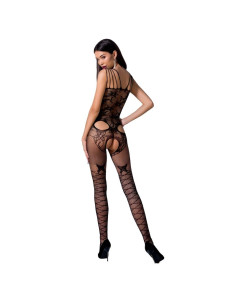 PASSION - WOMAN BS076 BODYSTOCKING EINE GRÖSSE SCHWARZ 2 