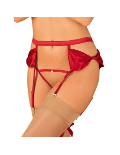 OBSESSIVE - RUBINESA GARTER BELT L/XL 6 