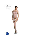 PASSION - BODYSTOCKING ECO COLLECTION ECO BS002 BLANC 5 