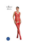 PASSION - COLLEZIONE ECO BODYSTOCKING ECO BS008 ROSSO 5 