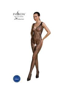 PASSION - COLLEZIONE ECO BODYSTOCKING ECO BS012 NERO 5 