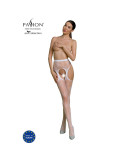 PASSION - ECO COLLECTION BODYSTOCKING ECO S001 WHITE 5 