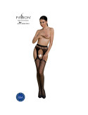 PASSION - COLLEZIONE ECO BODYSTOCKING ECO S002 NERO 5 