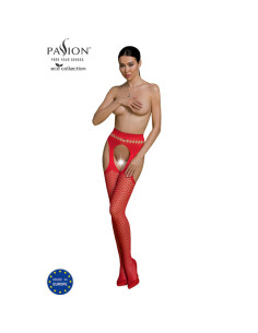 PASSION - BODYSTOCKING ECO COLLECTION ECO S002 ROUGE 5 