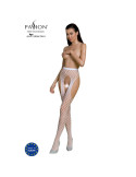 PASSION - COLLEZIONE ECO BODYSTOCKING ECO S003 BIANCO 5 